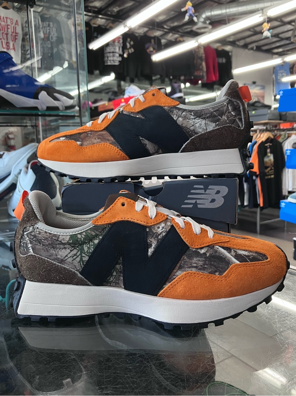 New Balance 327 atmos Realtree Size 9
